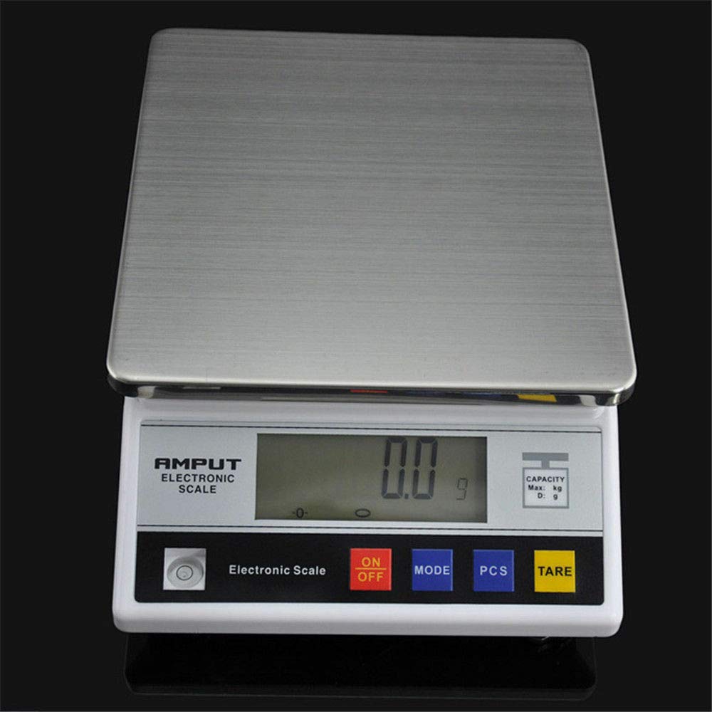 Präzisionswaage Digitalwaage 7.5kg 0.1g LCD-Display Laborwaage