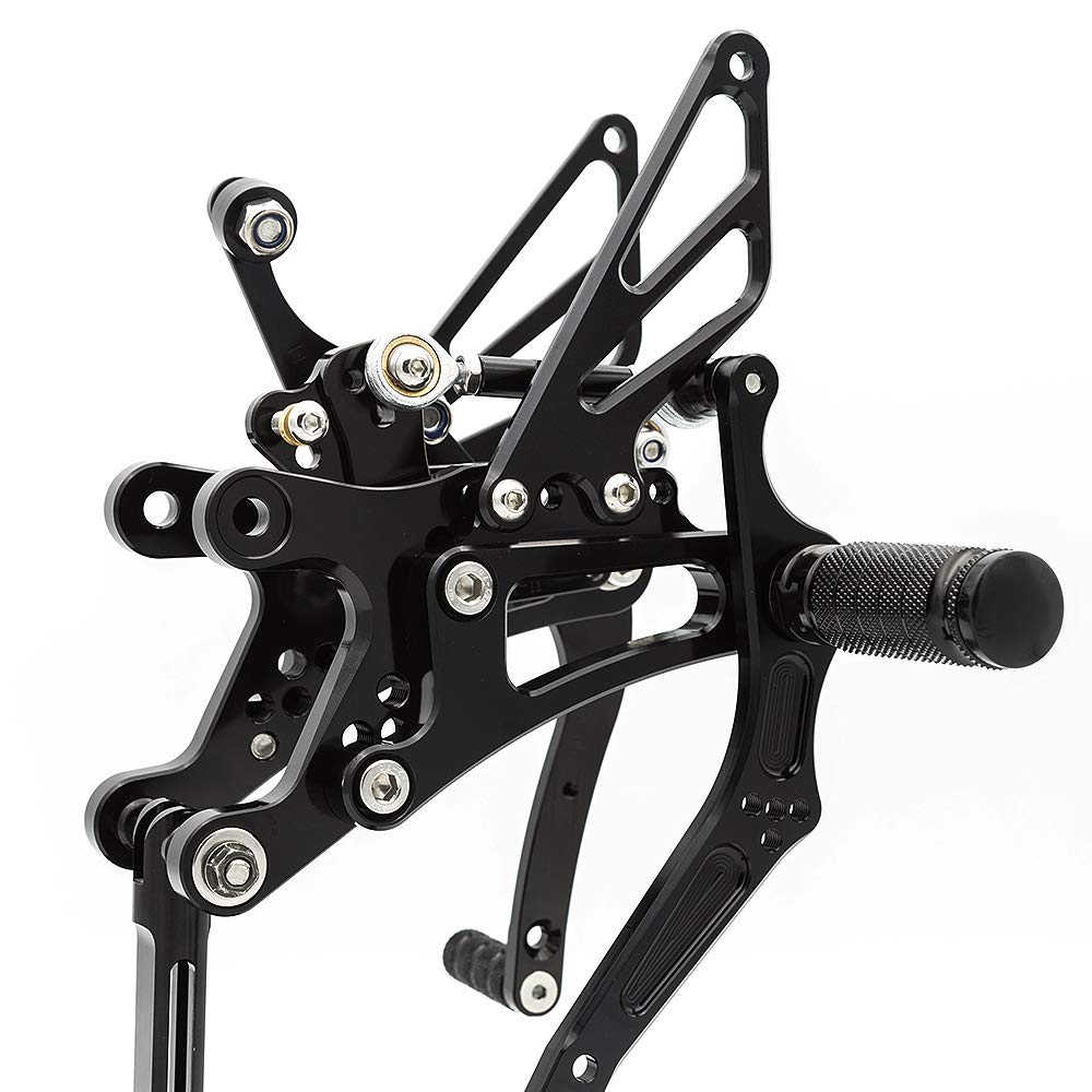Amazon.com: FXCNC CNC 04-06 R1 Billet Motorcycle Rearset Foot Pegs