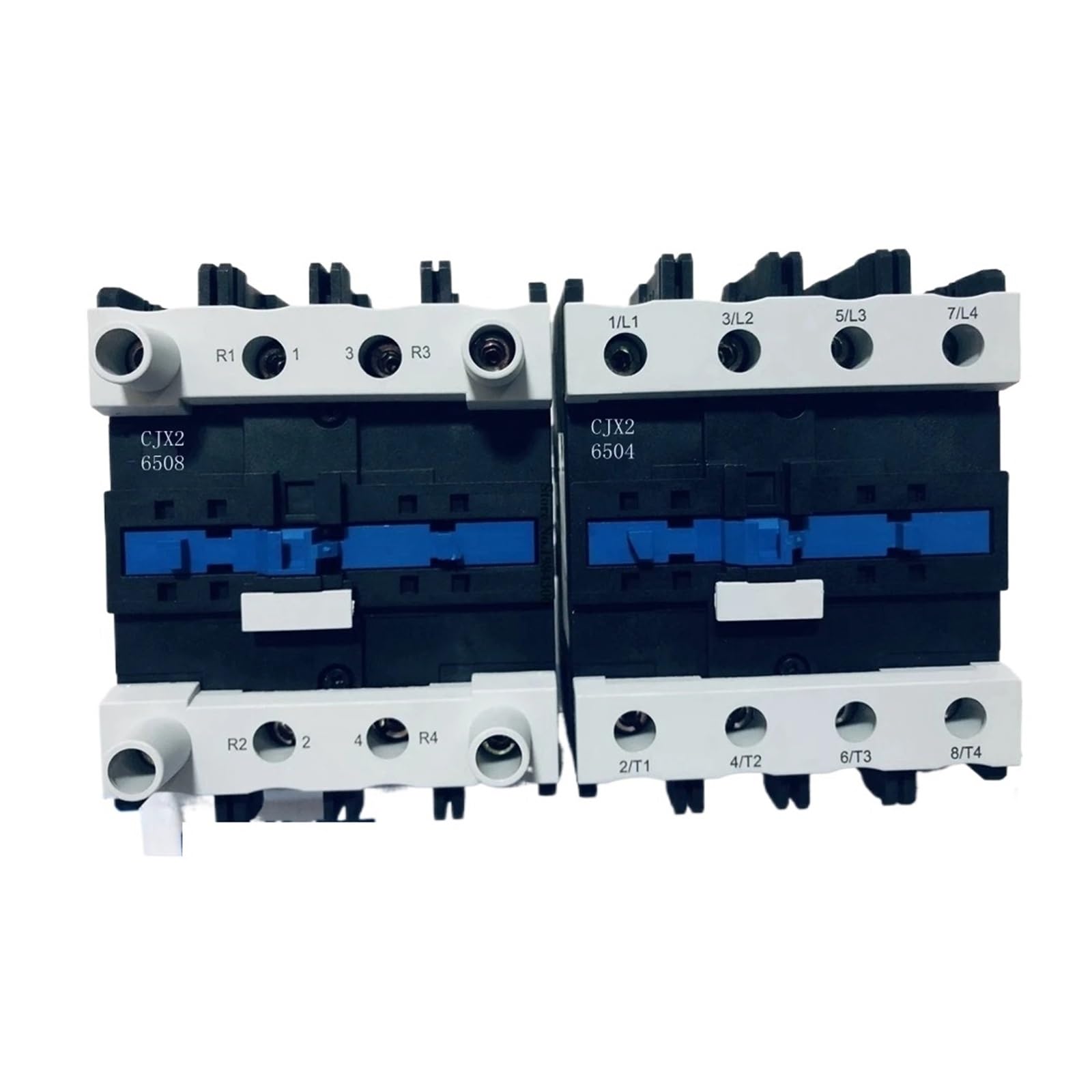 Contacteur 4 pôles 4NO CJX2-6504 65A bobine 24V pour rail DIN