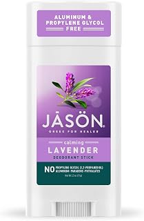 Jason Aluminum Free Deodorant Stick, Calming Lavender, 2.5 Oz
