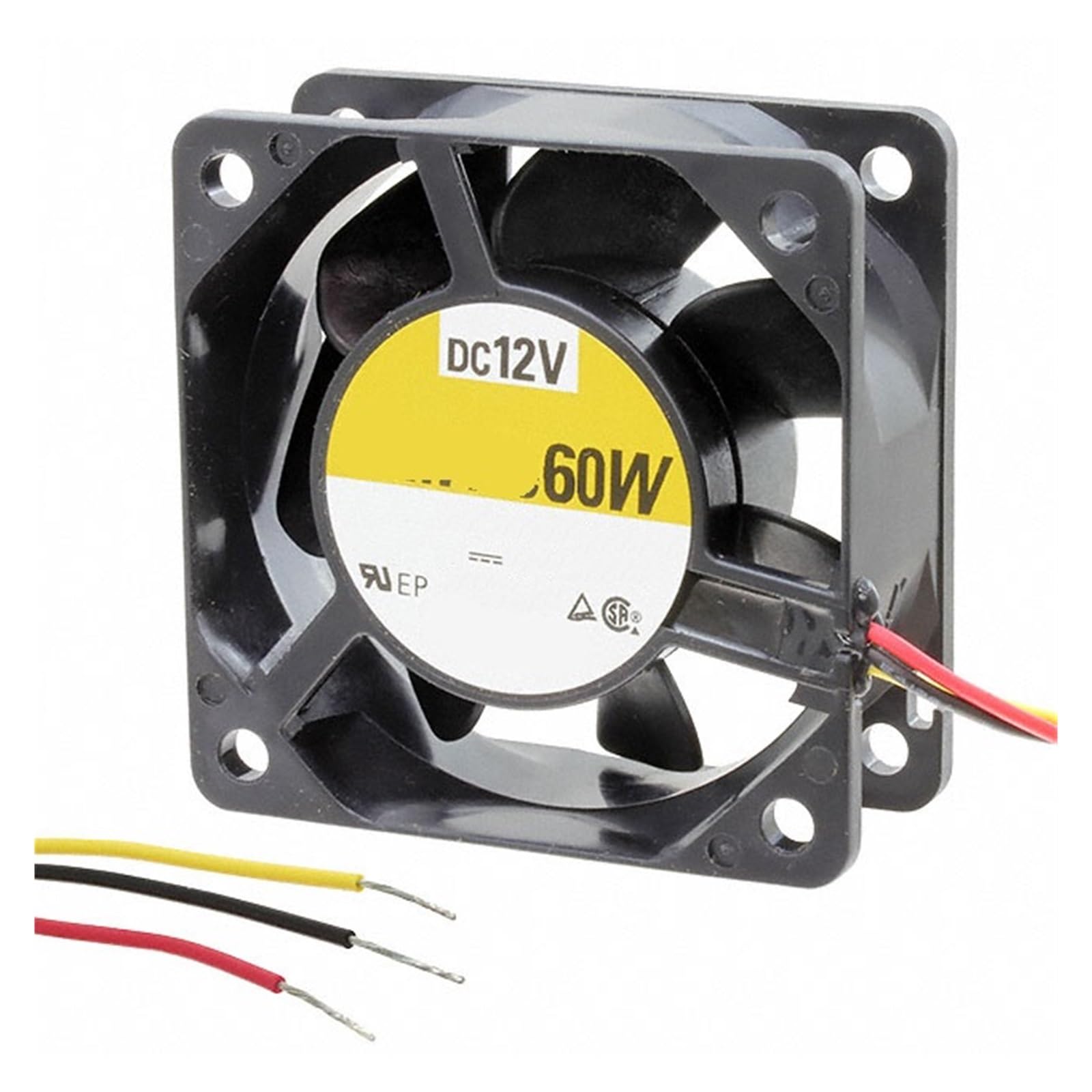 ZBWZXBDJ 9WPA0612G4201 12VDC FAN 60X60X25mm 3wire