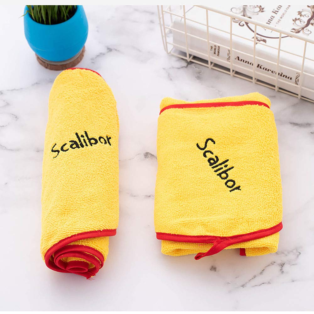 Rapide Séchage Serviette de Bain, Serviette pour Chien Peignoir pour Animaux Chien Chat Serviette Chien Robe de Chambre