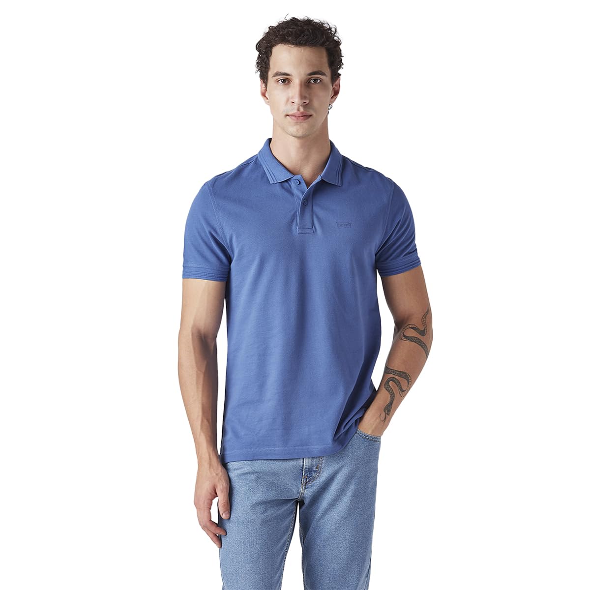 levi's Men's Solid Slim Fit Commuter Polo T-Shirt-picture-23