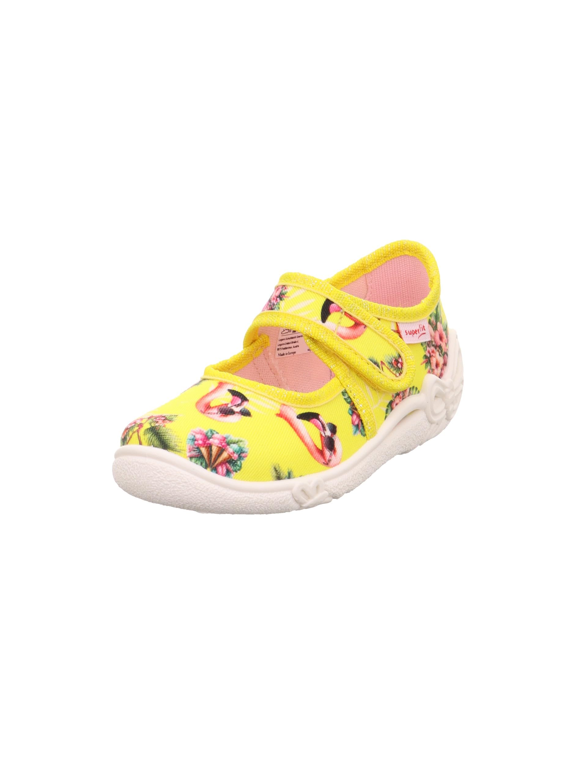 Superfit Girls' Belinda Slippers, Yellow 6050, 2 UK