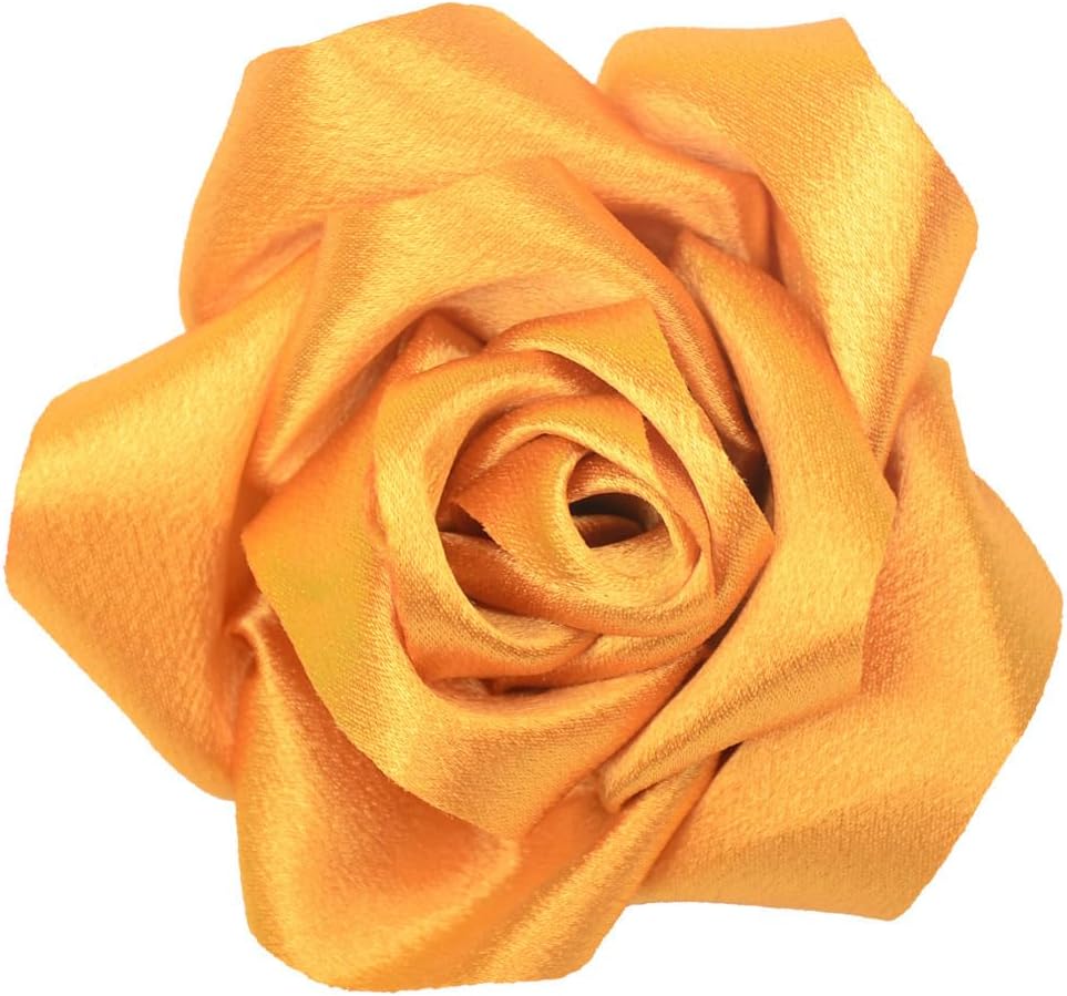 Rose Brooches and Pins Elegant Charming Large Flowers Pins Shawl Clips Duckbill Clips Wedding Prom Banquet Party Jewelry Gift