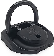 Ancla de tierra Ur55 Ur55 de la más alta seguridad, probado, de acero endurecido especial, resistente, de alta gama, 4 puntos de anclaje, anclaje de pared de seguridad, anclaje de suelo, punto de bloqueo permanente