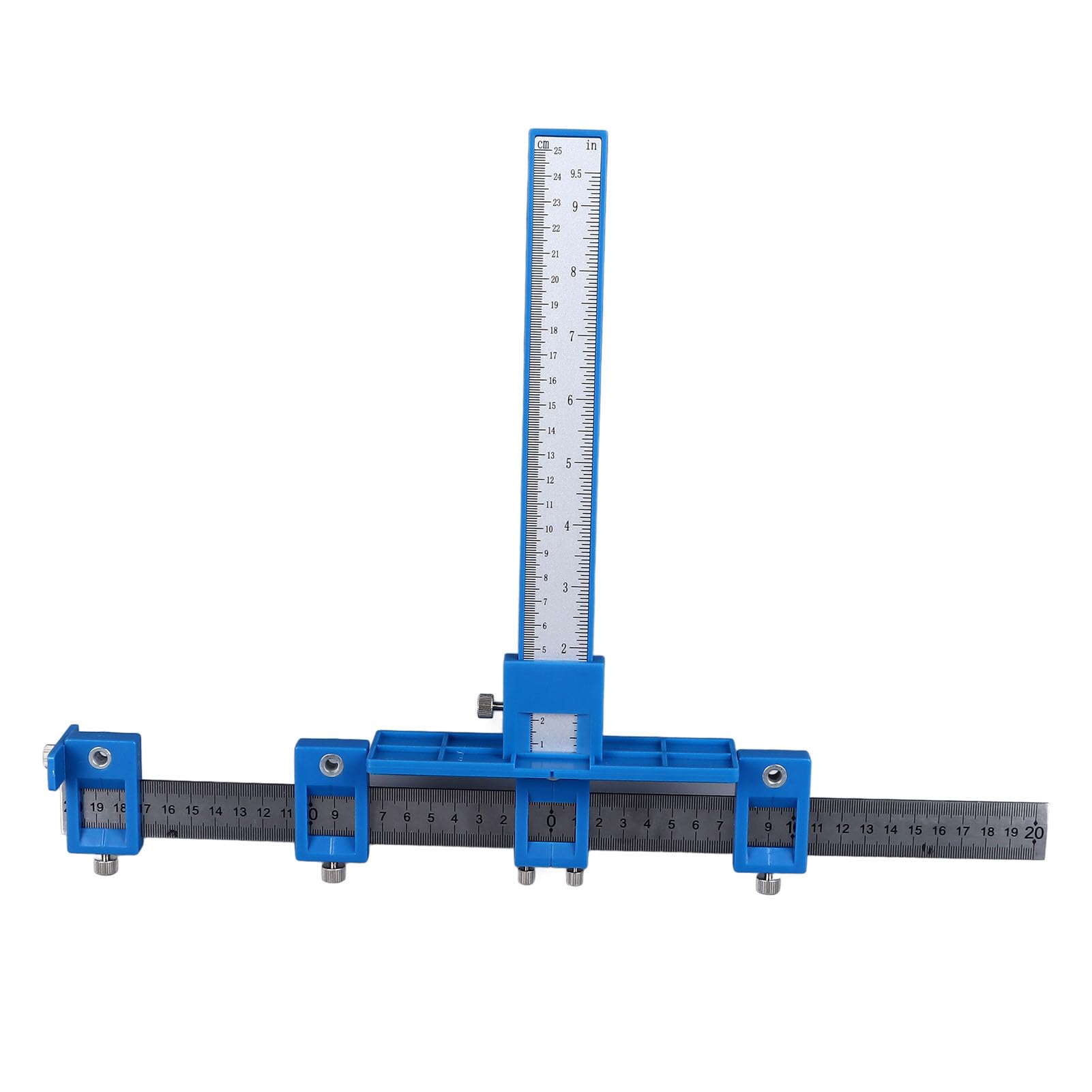 Jelquix Punch Locator Drill Guide Accurate Aluminum Alloy Multifunctional Tool For Cabinet Hardware Installation Compact Size