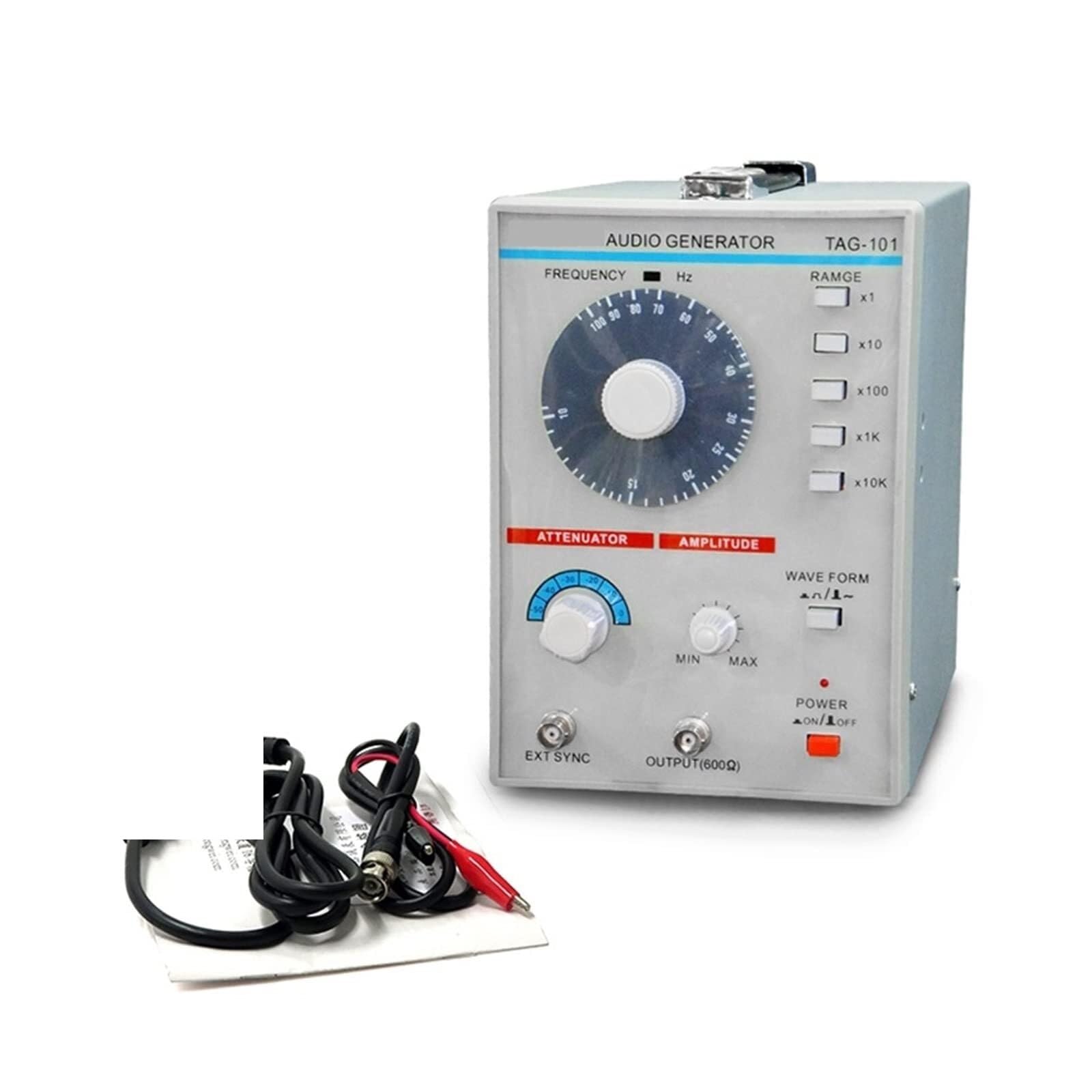 Frequenzgenerator TAG-101 Niederfrequenz-Signalgeneratorquelle 10 Hz–1 MHz für Stressabbau