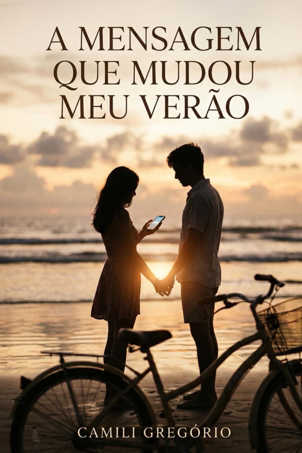 A Mensagem Que Mudou Meu Verão: Um simples texto pode mudar tudo entre dois corações. (Portuguese Edition)      Paperback – Large Print, March 9, 2026