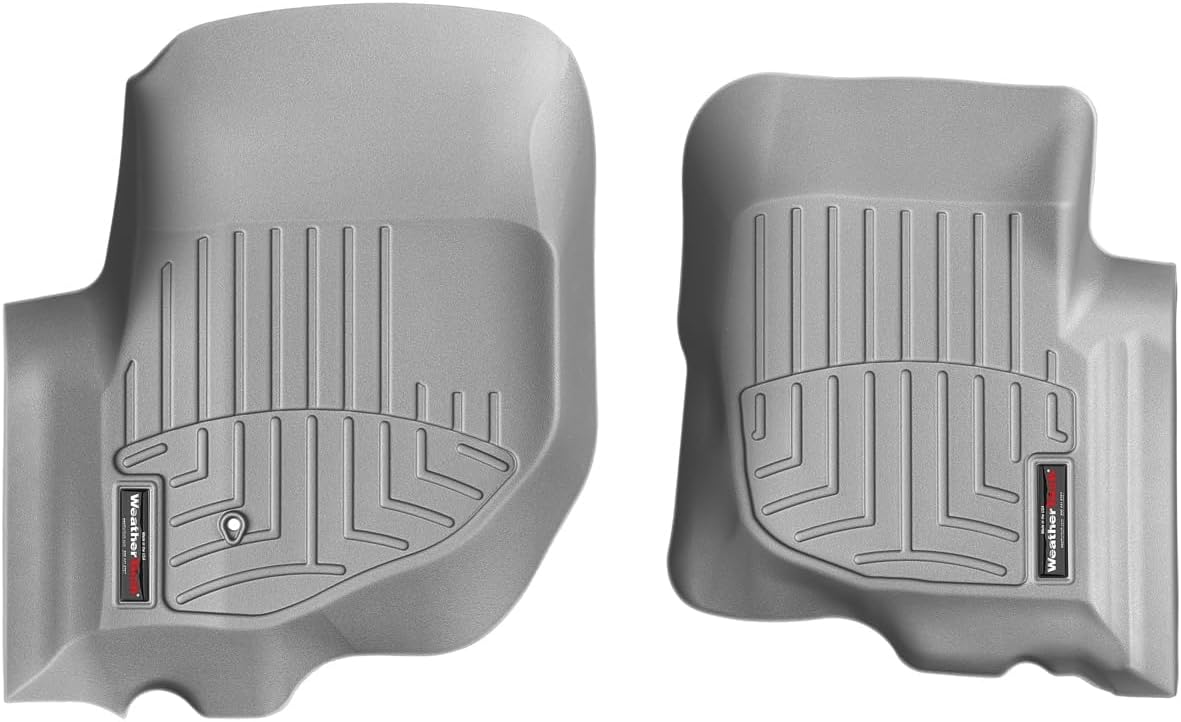 WeatherTech Custom Fit FloorLiners for Chrysler Aspen, Durango, 1st Row (460081), Grey