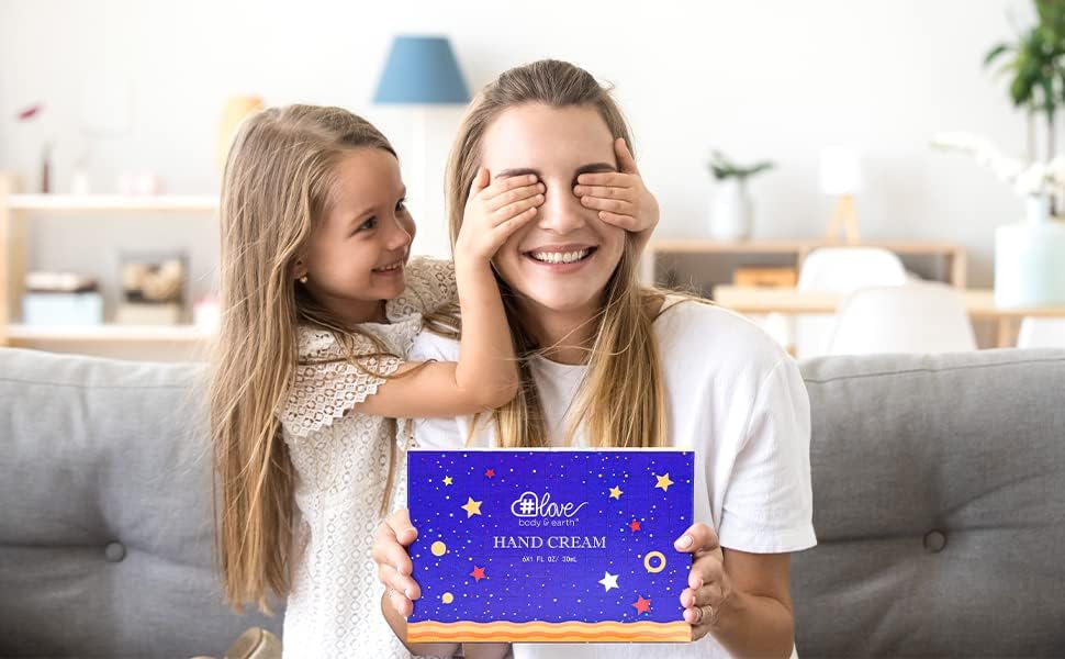 Hand Cream Gift Set - Moisturizing Hand Cream Set with Natural Gly