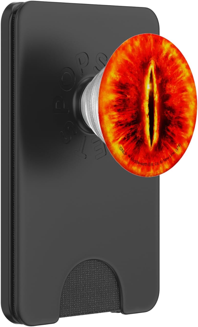 Lord of the Rings Eye of Sauron PopSockets PopWallet for MagSafe