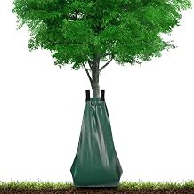 Tree Watering Bags 20 Gallon Slow Release Drip Irrigation for Trees, PVC Tree Watering Bag for New & Established Trees, Deep Watering in 58 Hours, Ideal for Fruit Trees & Young Saplings 1 Pack