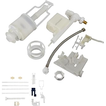 SCHWAB Spare Parts Set for UP Cistern 182.0400 Incl. Filling Valve Floor Valve Outlet Valve