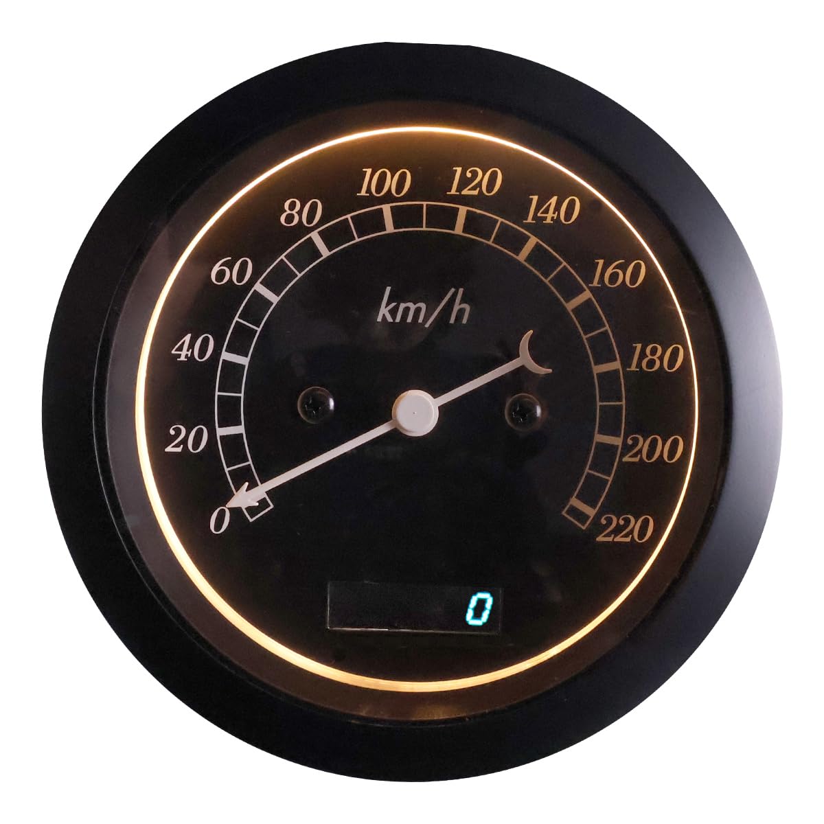 Amazon.co.jp: オートゲージ スピードメーター 85mm 85Φ AMシリーズ 黒