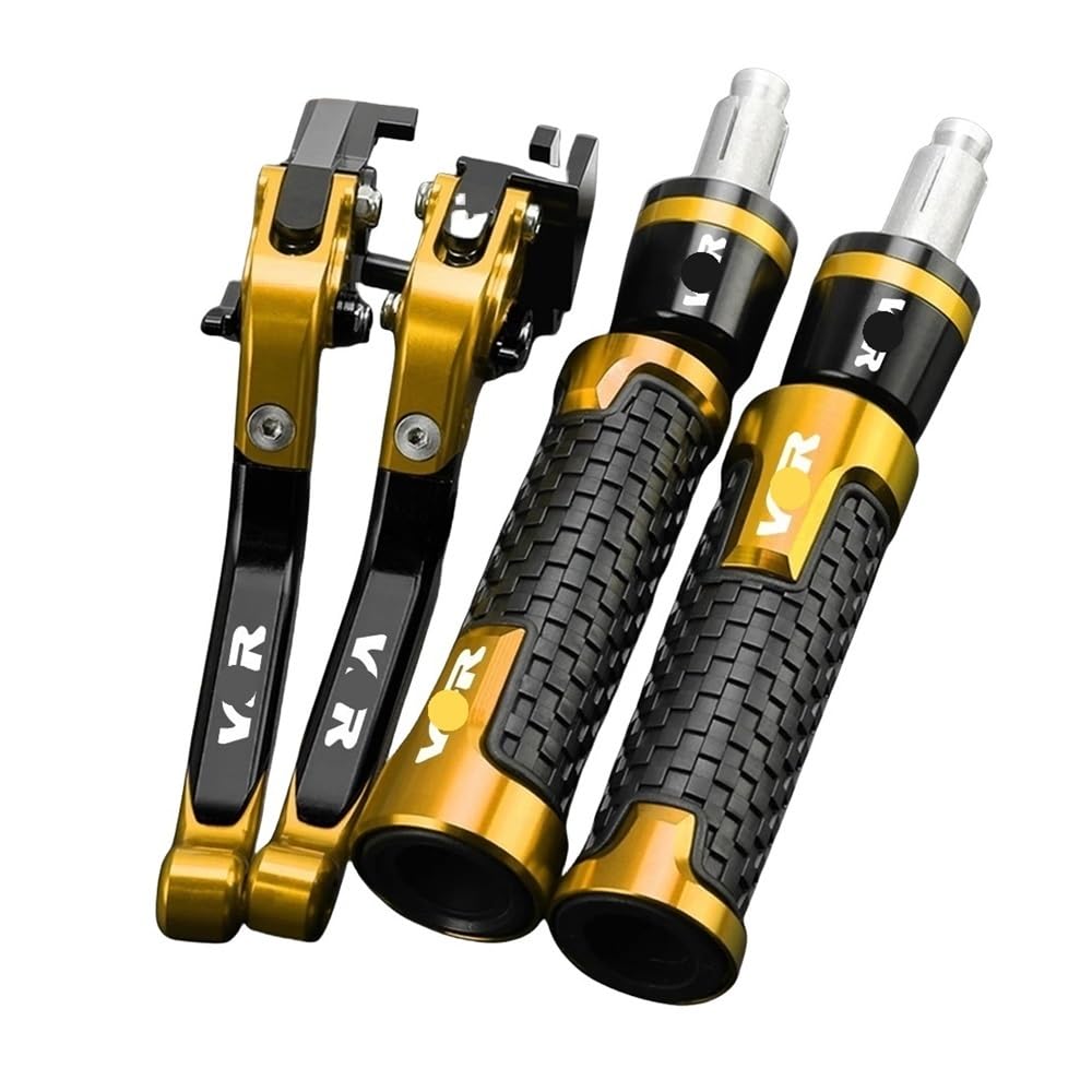 PLIQVBN Clutch Brake shafts Motorcycle Brake Clutch Levers Handlebar Grips Ends for VFR800 VFR800F VFR 800 for VTEC 2002-2017 VFR750 F/R/FH/FV