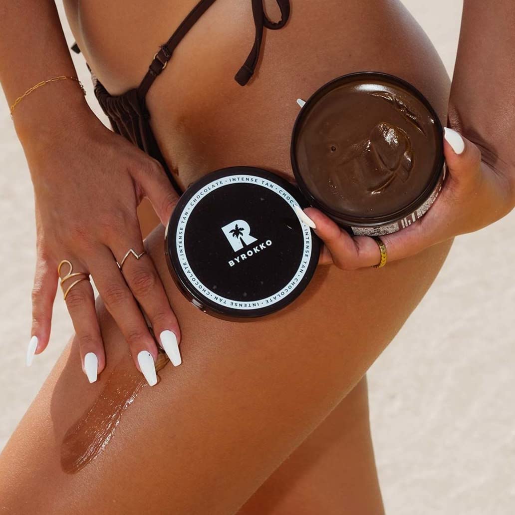 (CONFEZIONE DA 2) BYROKKO Original SHINE BROWN Crema Abbronzante Cioccolato x 200ml CIASCUNA, per Lettino Solare e Sole all'Aperto