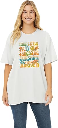 Your Little Ray of Sarcastic Sunshine Funny Graphic Tee