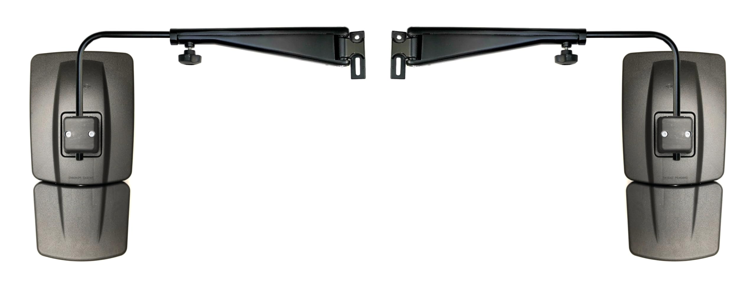 Specchio trattore con supporto 435x233 mm specchio 2 segmenti, sinistro destro o coppia, per New Holland, John Deere, Massey Ferguson, Case IH, Steyr