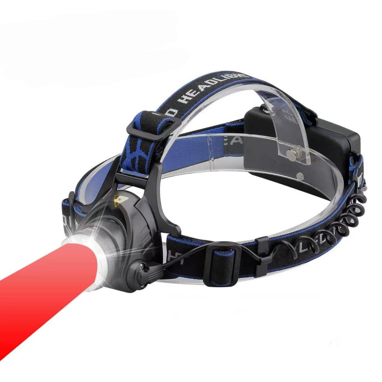 Lampe frontale LED 3 modes zoomable - Batterie non incluse