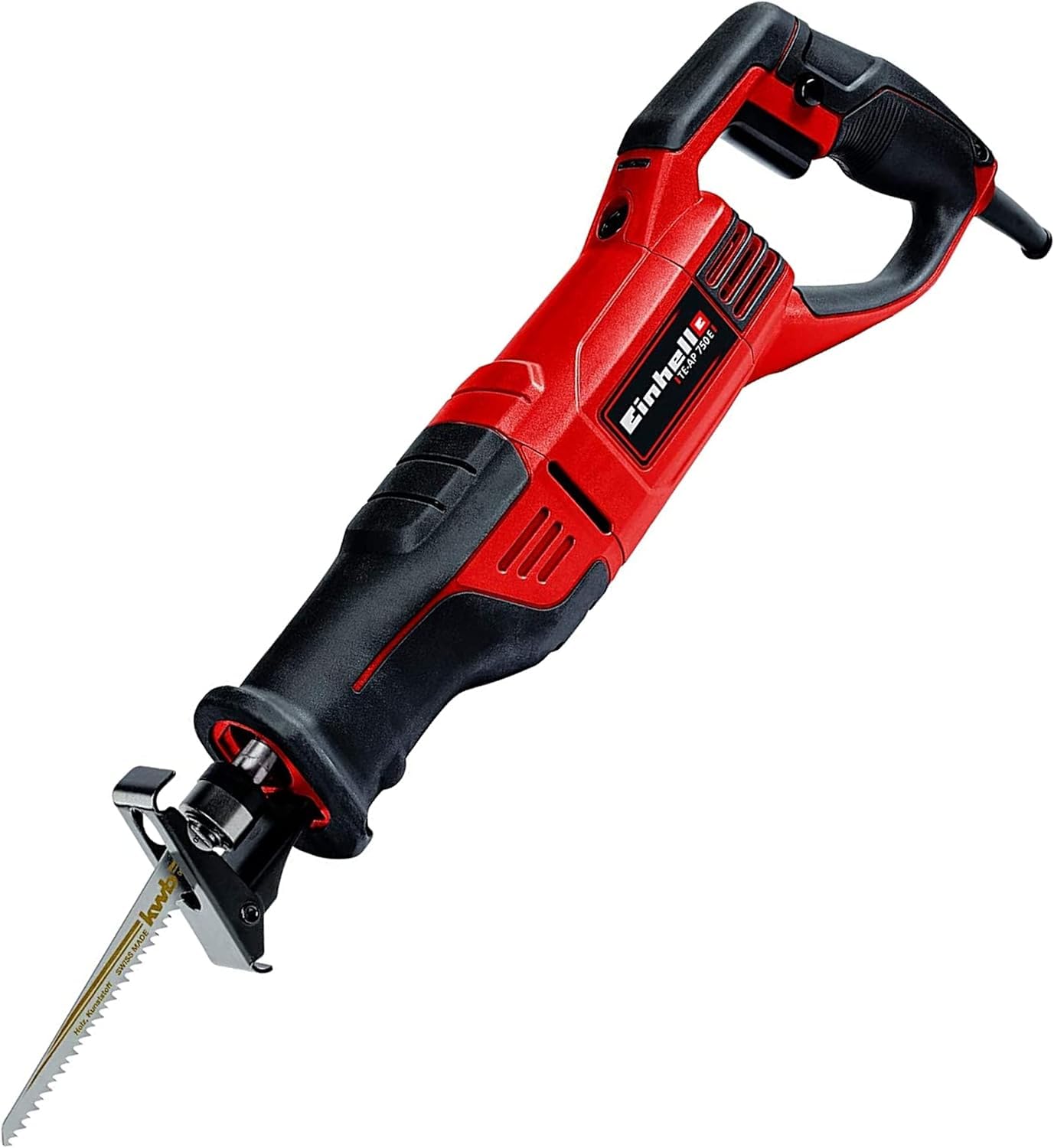 Einhell 4326170 TE-AP 750 E Reciprocating Saw | 750W All Purpose Saw, 150mm Cutting Depth, Tool-Free Adjustable Soleplate and Blade Change | Electric Saw for Cutting Wood, Plastic and Metal