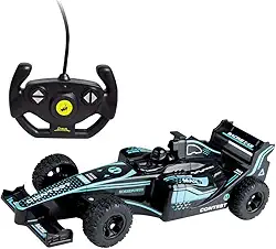 Carrinho com Controle Remoto sem Fio Racing Recarregável 4 Funções, DM Toys