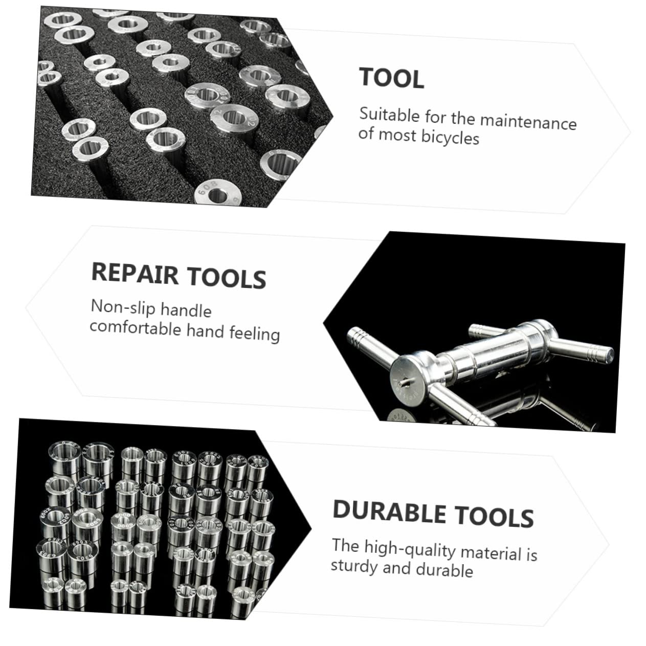 Kit D'installation de Roulements de Vélo 1 Set en Alliage D'aluminium Cnc