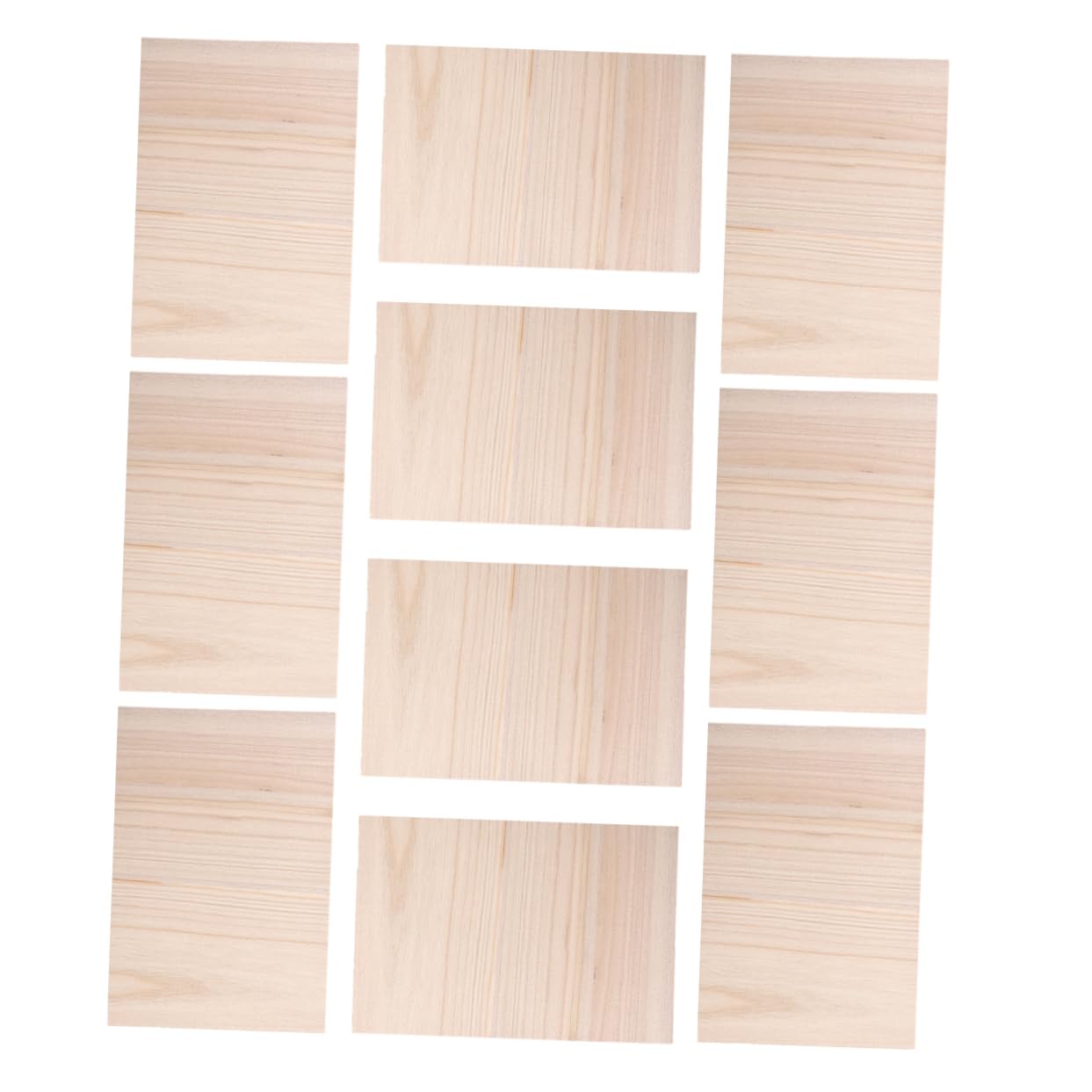 KICHOUSE Karate Taekwondo Training Boards 8pcs Wooden Breaking Boards for Martial Arts Practice