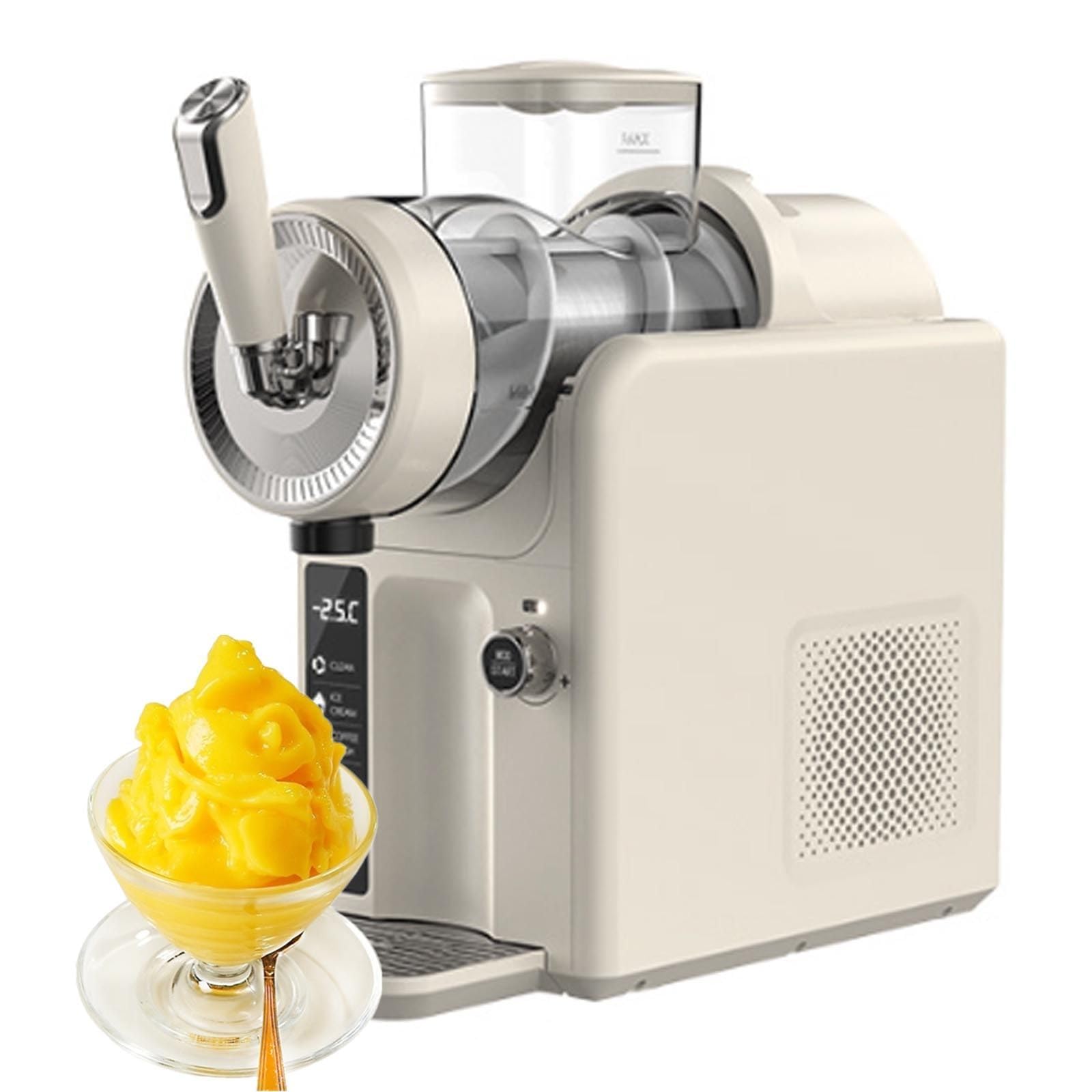 Slushy Machine for Home, 1.8L Frozen Drink Maker with 5 Preset Programs, No Ice/Self-Cleaning, Ice Slush Machine, for Create Slush, Frozen Cocktails white