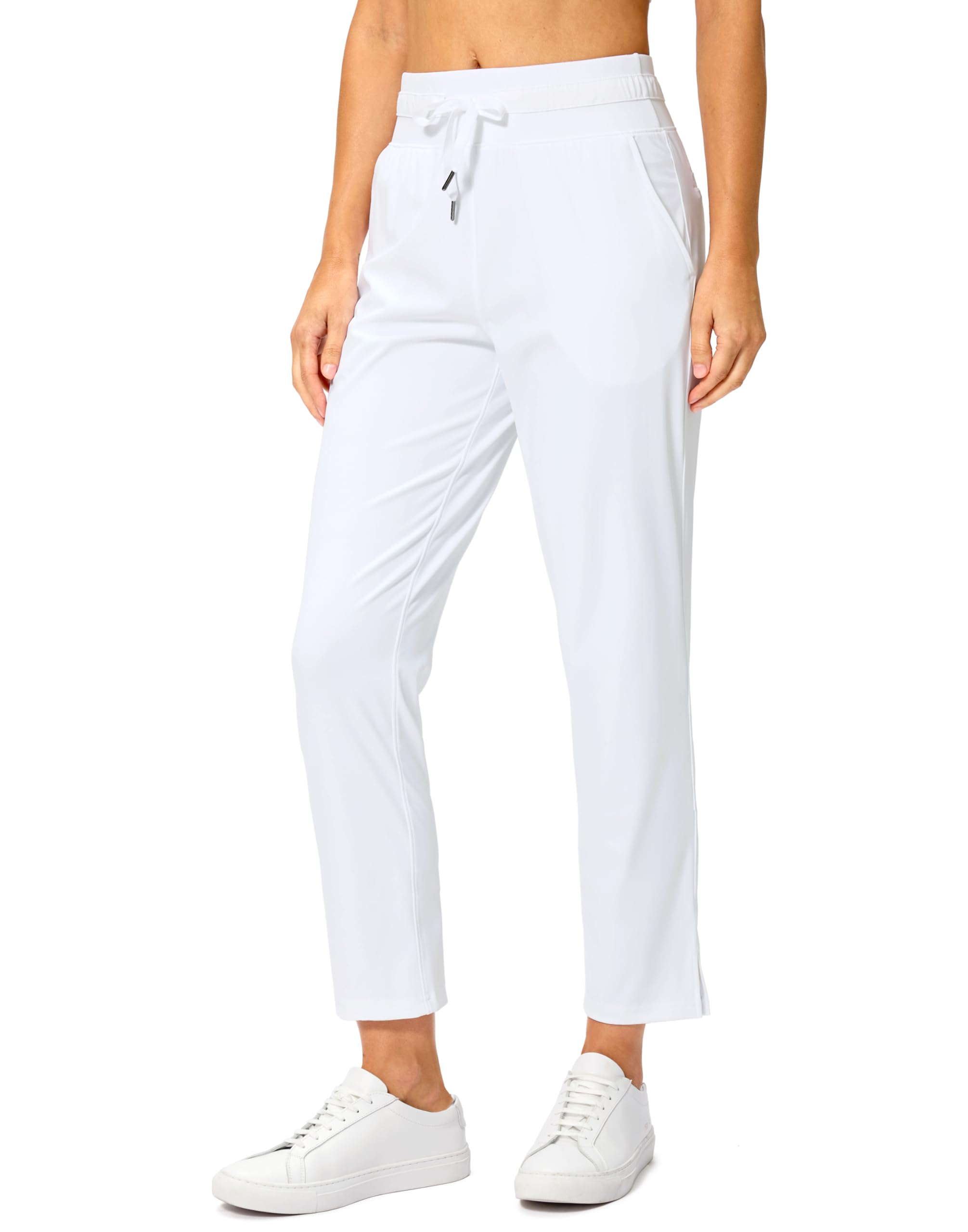 Soothfeel Damenhose mit 4 Taschen, 7/8 Stretch, hohe Taille, Sweathose, Reisen, athletisch, Arbeit, Golfhose für Frauen