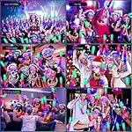 142 PCS Glow in the Dark Party Supplies, 14PCS Foam Glow Sticks, 14PCS Light Up Headband,14PCS LED Glasses and 100PCS Glow Sticks Bracelets,for Glow Party, New Year, Wedding, Concert, Birthday - Image 5