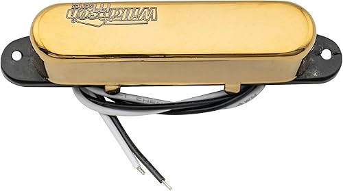 Miniatura 4 de Wilkinson Low Gauss Nashville Sound - Guitarra de cerámica Tele Single Coil Neck Pickup para guitarra eléctrica Telecaster, color dorado
