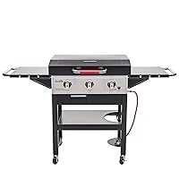 Char-Broil Griddle 3400 Grill a gas, Piastra in Ghisa 48 x 68 cm