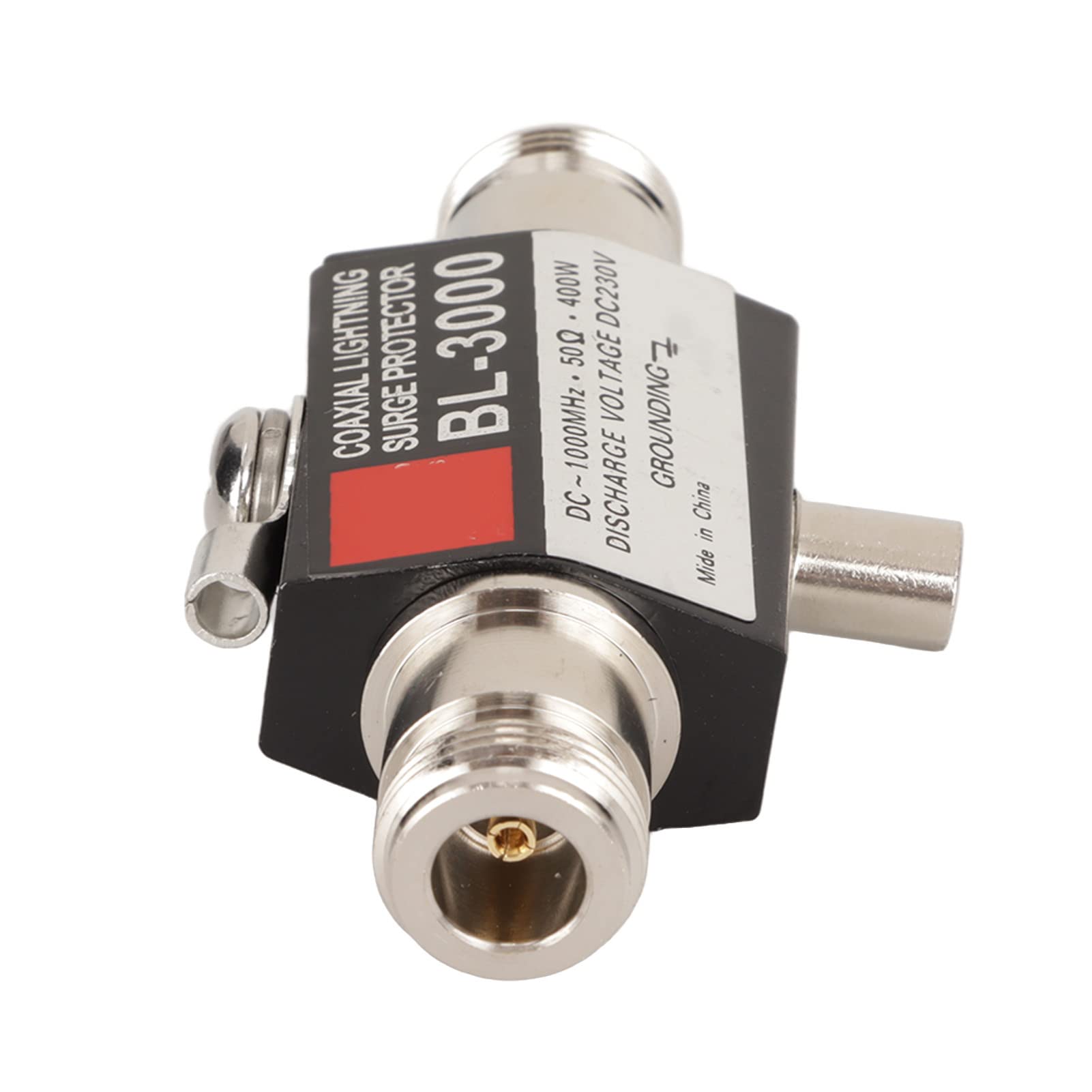 Coaxial Surge Protector,N Female to N Female Arrester for Communication Equipment Satellite Cable TV Cell Phone Signal Antennas