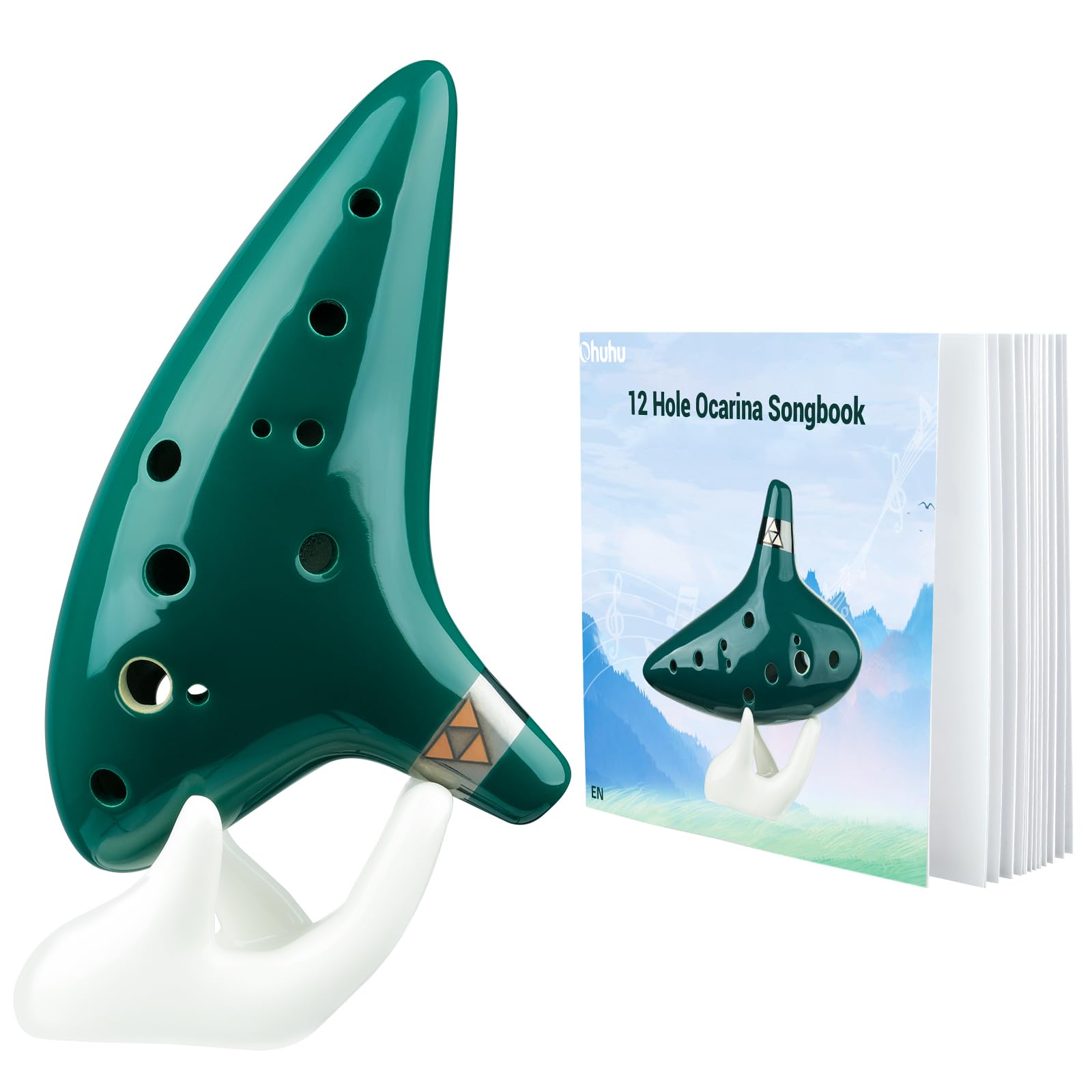 Amazon.com: Ohuhu Ocarina 12 Hole Alto C with Song Book, Gift for