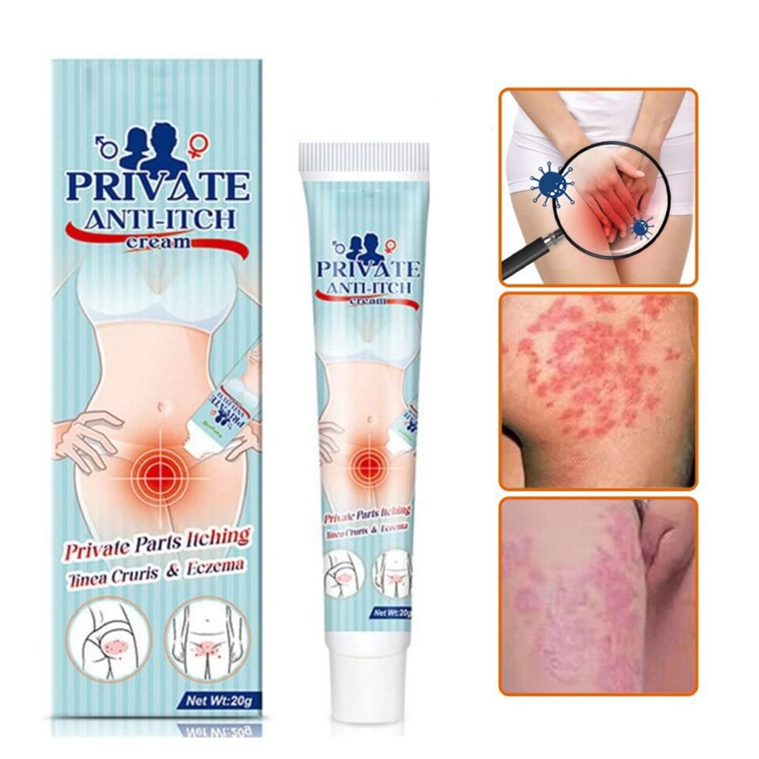 Antibakterielle Creme AntiJuckreiz Creme entfernen Gerüche Körper