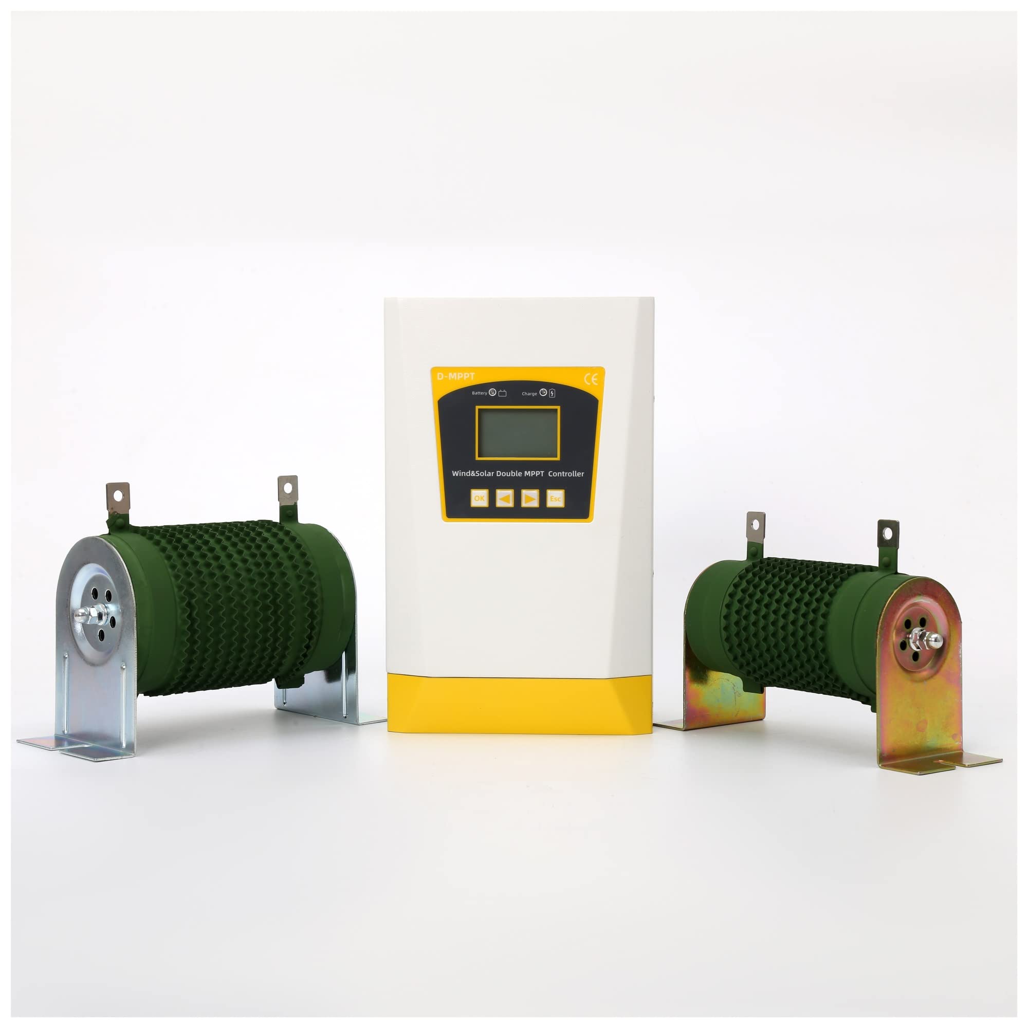 Controller Ibrido Eolico-Solare Regolatore Complementare Eolico E Solare MPPT Boost Carica Il di Monitoraggio del Lampione Batteria al Litio Piombo Universale(12V/24V,C)