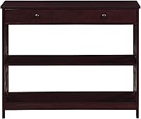 Vista 5 de Convenience Concepts Mesas de consola Town Square, Espresso