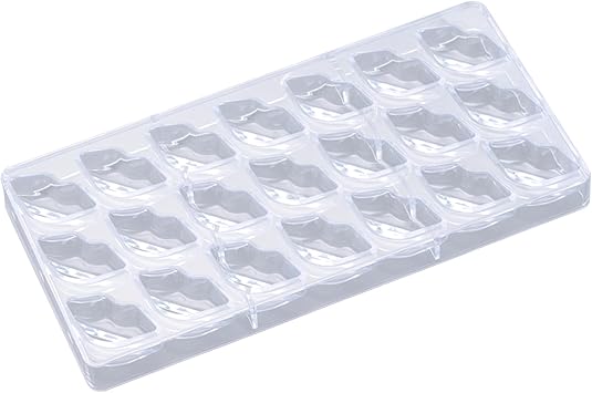 VALINK Lips Chocolate Mold, 21 Lip Shape Chocolate Mold, PC Polycarbonate Chocolate Making Mould for Cake Decoration