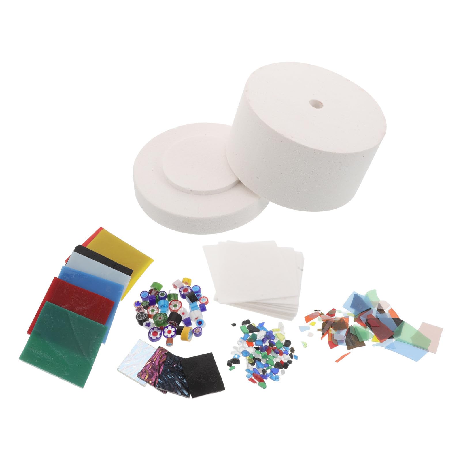 Generico Forno a Microonde per Vetro Fusibile, Set di Accessori Compatto e Salvaspazio, Kit per Creare Decorazioni in Vetro e Lavori Manuali in Casa