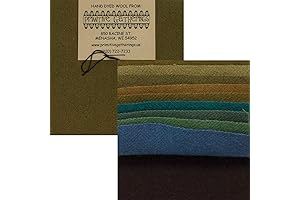 Primitive Gatherings Hand Dyed Wool Applique Charm Pack