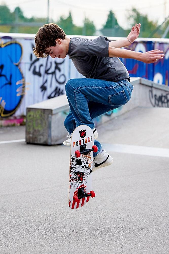 Schildkröt Skateboard Grinder 31´´, Premium Komplett-Board, konkave Deckform mit Doppel-Kick und Griptape, 9-lagiges Ahornholz, ABEC9 Kugellager