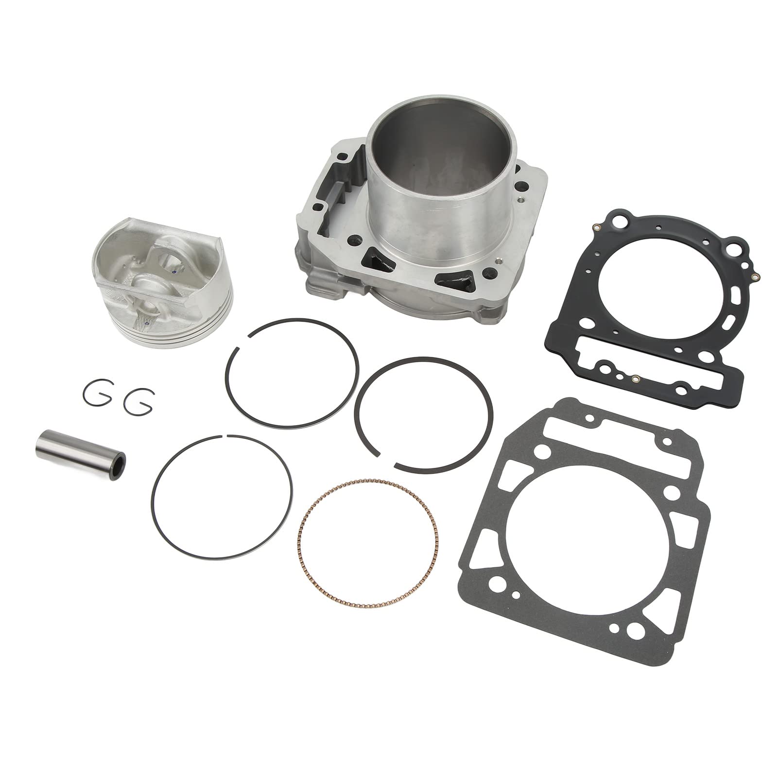 Kit Cilindro Motore, Pistone da 91 mm e Set Guarnizioni Compatibile con Can-Am Renegade 800 2007-2015, Componenti per Revisione e Ricostruzione del Gruppo Termico ATV