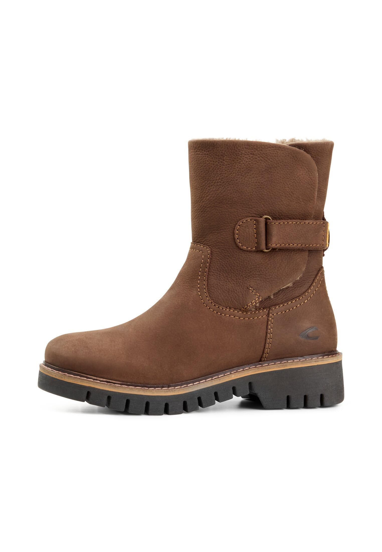 camel active Damen Winterboot mit robuster Sohle