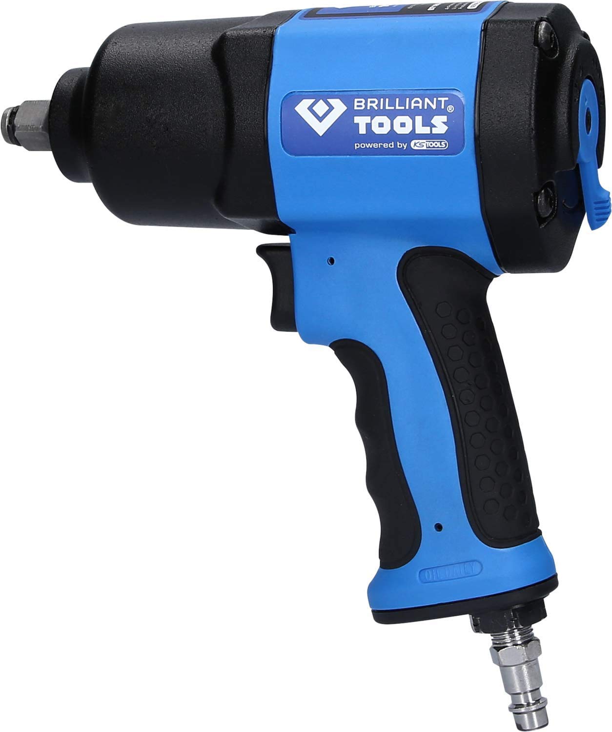BRILLIANT TOOLS BT160100 1/2" Pneumatyczny klucz udarowy, 1.450 Nm [Powered by KS TOOLS]