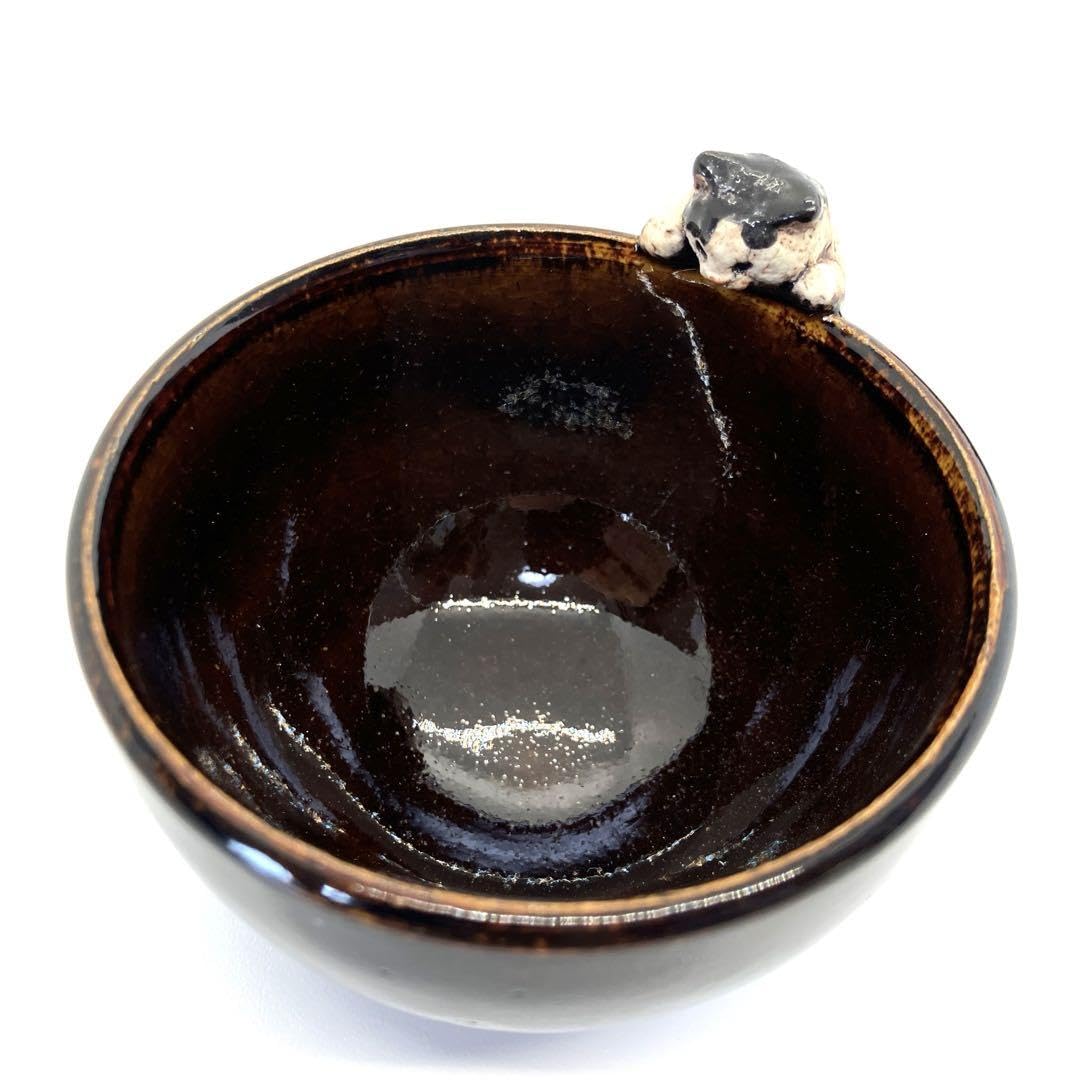 白亜器　猫口　お猪口　おちょこ　おにょこ Amazon.co.jp: 白亜器 猫口 お猪口 おちょこ おにょこ : ホーム