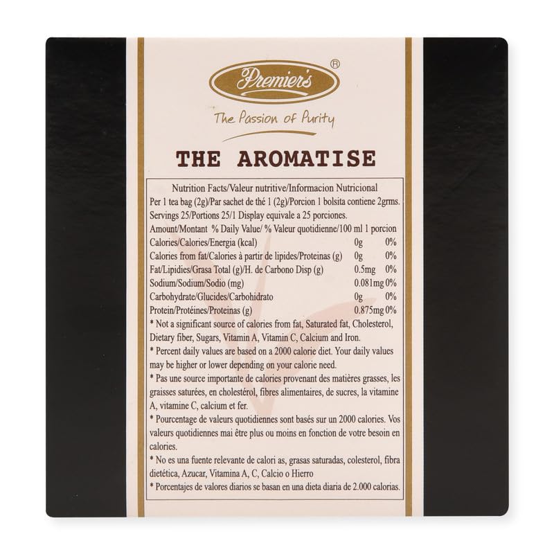 Té negro sabor caramelo en saquitos 25 unidades miniatura 2