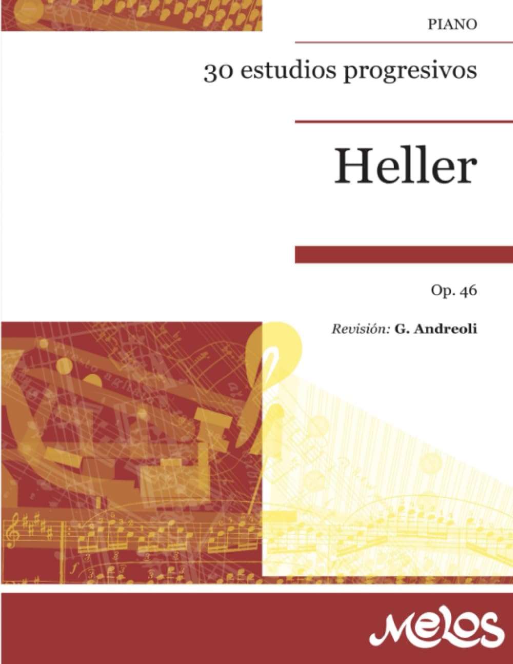 30 estudios progresivos - Piano: Op. 46