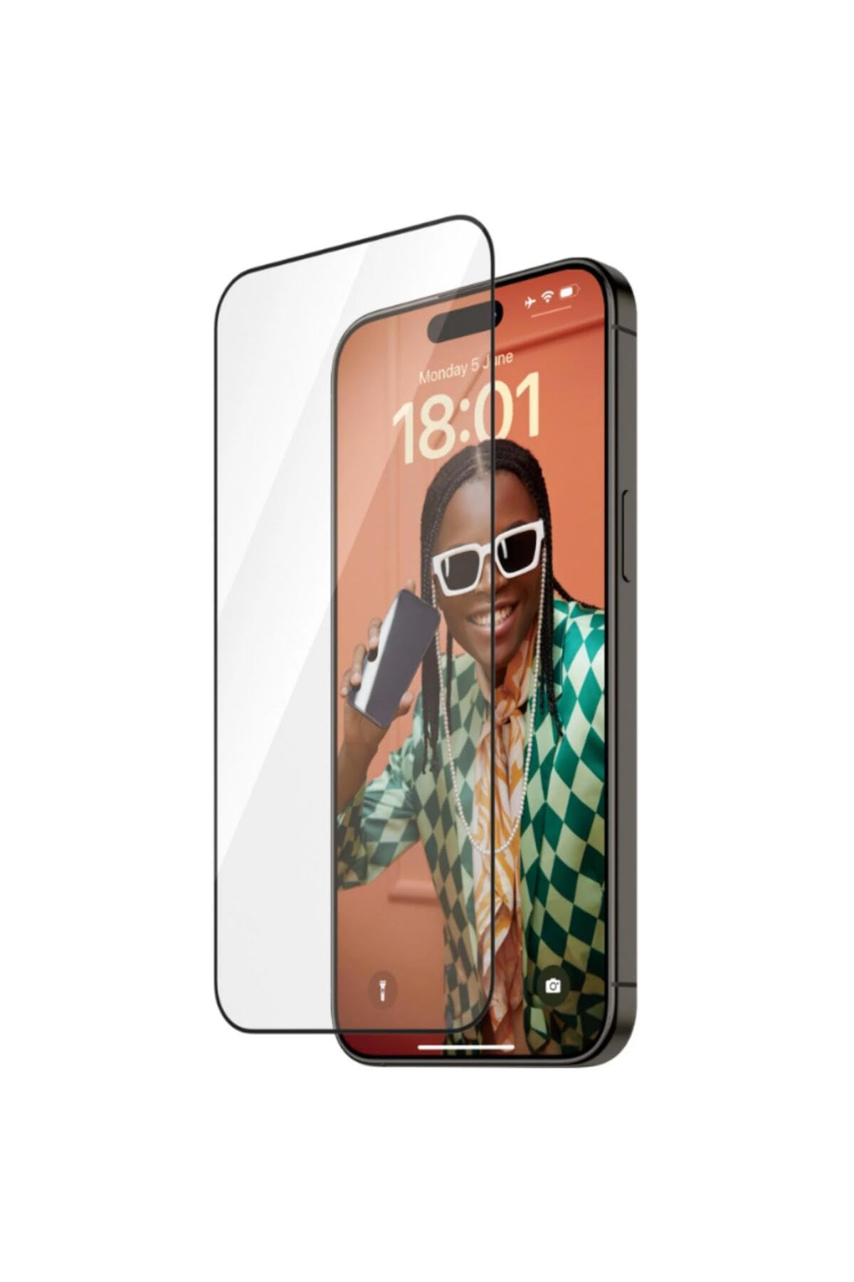 Panzerglass UWF Refresh with 45% rec. Glas Protection d'écran Transparent Apple 1 pièce(s)