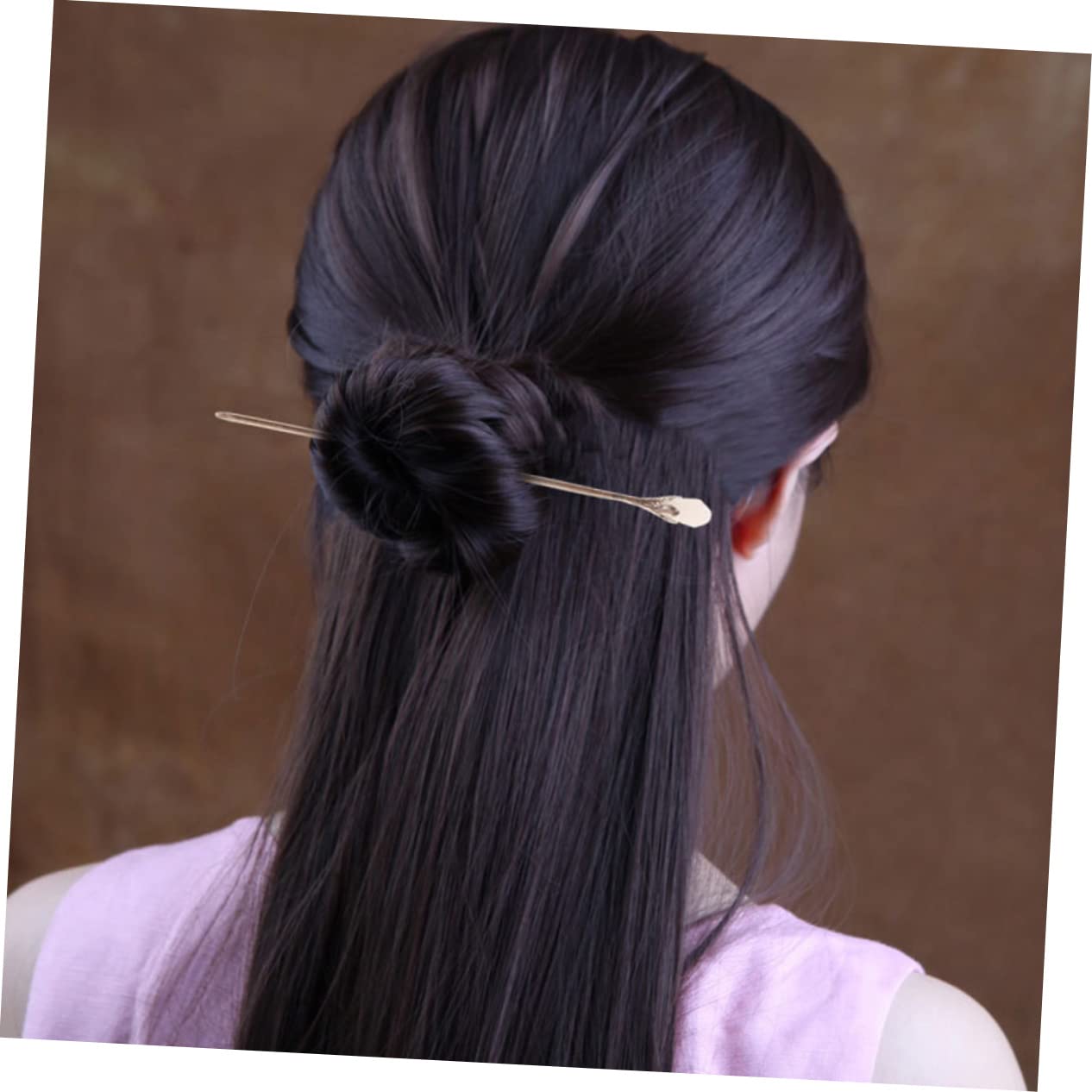 Housoutil 3 Piezas Horquilla Palillos De Pelo Para Niñas Pinzas De Pelo De Metal Palo De Pelo De Las Mujeres Pasadores De Pelo Para Niñas Aleación Jiangnan Perder Cabello